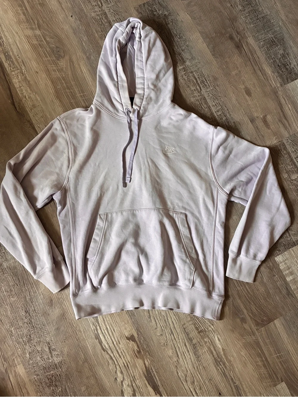 2 Nike Hoodies (black and lavender) Size Womens Small